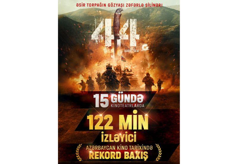 Азербайджанский фильм "44" установил рекорд по числу зрителей в кинотеатральном прокате