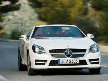 Новый дизельный Mercedes-Benz SLK 250 CDI - ФОТОСЕССИЯ