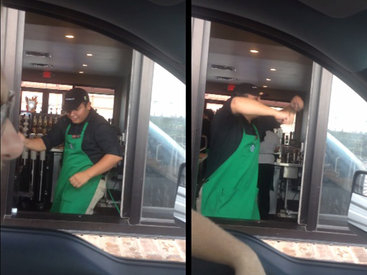 Такого обслуживания в Starbucks еще не было - ФОТО - ВИДЕО