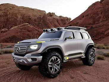 Прототип будущего Гелендваген: Mercedes Ener-G-Force - ФОТОСЕССИЯ