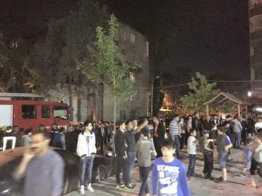 Binəqədidə daha bir yanğın - ФОТО