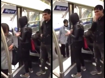 Парень не по-мужски поступил с девушкой в метро - ВИДЕО