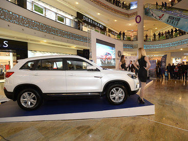 В Баку прошел дебют модели Changan CS75 - ФОТО