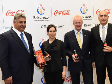 Coca-Cola стала седьмым официальным партнером первых Европейских игр - ФОТО