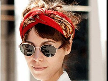 12 отличных способов красиво завязать платок на голове - ФОТО