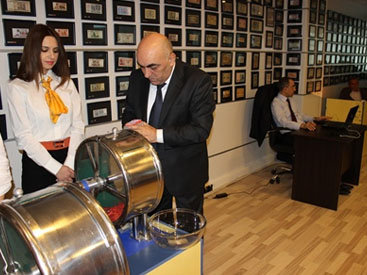 “Muğanbank” ASC-nin baş ofisində adsız istiqrazlar üzrə lotereya keçirildi