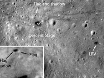 Похищение века: на Луне исчез американский флаг