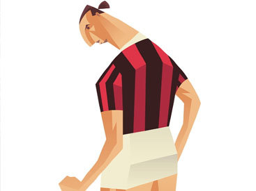 Иллюстрации известных футболистов и не только - ФОТОСЕССИЯ