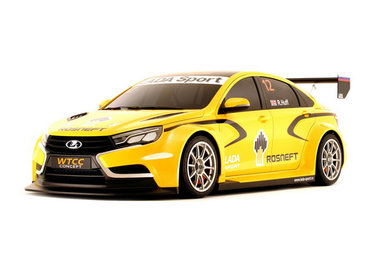 Гоночная Lada Vesta WTCC выйдет на трек в 2015 году - ФОТО
