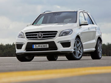 Новый Mercedes-Benz ML63 AMG: предпродажные подробности - ФОТОСЕССИЯ