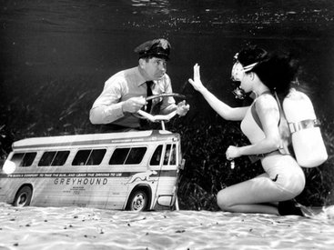 Фантастические ретро-фотографии со дна озера - ФОТОСЕССИЯ