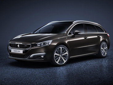 Новый Peugeot 508 "попался" до официального дебюта - ФОТОСЕССИЯ