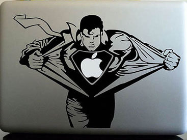 50 креативных наклеек на MacBook - ФОТОСЕССИЯ