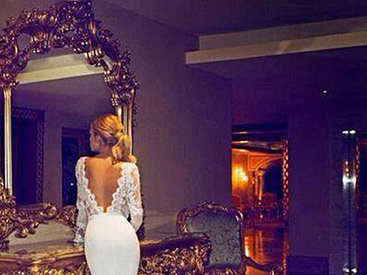 Свадебное платье Дженнифер Энистон: первое фото или фейк - ФОТО