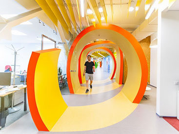 Необычный офис Яндекса - ФОТОСЕССИЯ