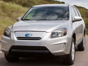 Toyota RAV4 EV: первый полностью электрический внедорожник - ФОТОСЕССИЯ
