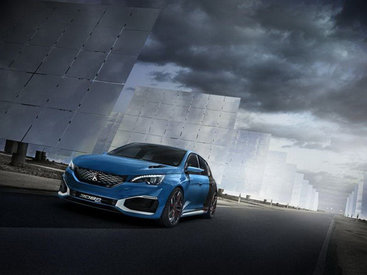 Peugeot 308 R стал гибридным и 500-сильным - ФОТО