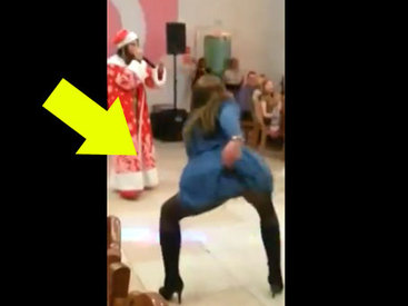 Что вытворяет пьяная девушка на свадьбе - ВИДЕО