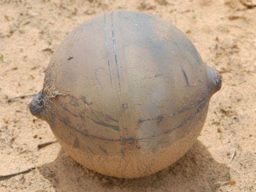 Металлическому шару, упавшему на Намибию, отказали в инопланетном происхождении - ФОТО