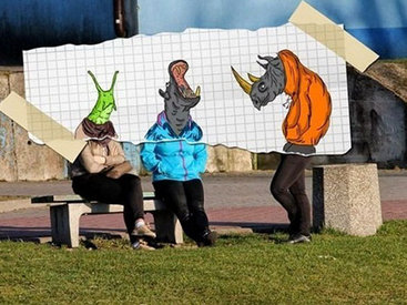 "Картинная галерея Day.Az": Как сделать мир ярче с помощью фломастера - ФОТО