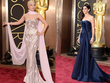 Лучшие образы с красной дорожки "Оскара" - ФОТО