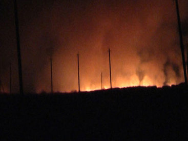 Армяне продолжают поджигать оккупированные территории - ФОТО