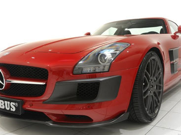 Новый стайлинг спорткара Mercedes SLS AMG от Brabus - ФОТОСЕССИЯ