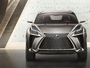 Концептуальный кроссовер Lexus прозвали "скомканной бумажкой" - ФОТО