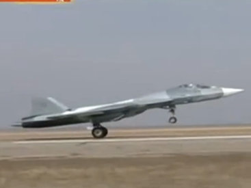 Эксклюзивные кадры: Т-50 ушел в штопор - ВИДЕО