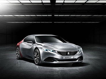 Концепт Peugeot для Китая - эбонитовое дерево, "акулья кожа" и 340 л.с. - ФОТО