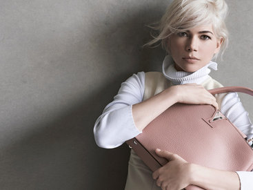 Мишель Уильямс в рекламе аксессуаров Louis Vuitton, осень-зима 2014/2015 - ФОТО