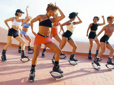Новый вид фитнеса - kangoo jumps - ФОТО