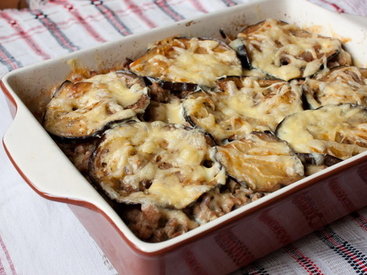 Мясная запеканка с баклажанами - Пошаговый рецепт - ФОТО