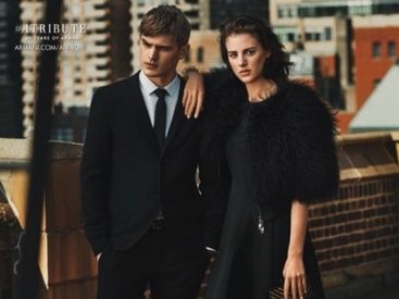 Осенний город Emporio Armani - ФОТО