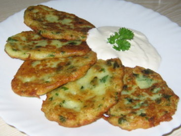 Кабачковые оладьи - Пошаговый рецепт - ФОТО