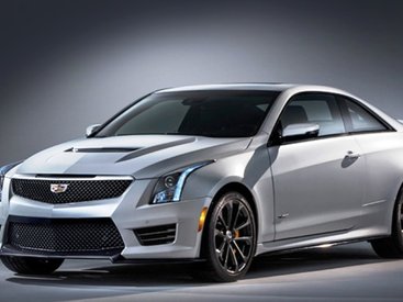 Фотографии "заряженного" купе Cadillac ATS-V попали в Сеть