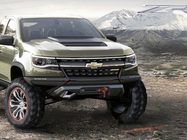 Пикап Chevrolet Colorado подготовили для бездорожья - ФОТО