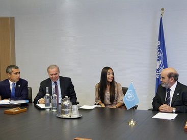 Вице-президент Фонда Гейдара Алиева Лейла Алиева встретилась в Риме с генеральным директором FAO Жозе Грациано да Силвой - ФОТО