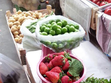 Bazarlarımız "nübar" elədi: alçanın qiyməti ceyran belində - FOTO