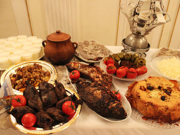 Азербайджанские блюда для гостей Евроигр - ФОТО