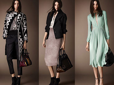 Burberry показал коллекцию pre-fall 2014 - ФОТО