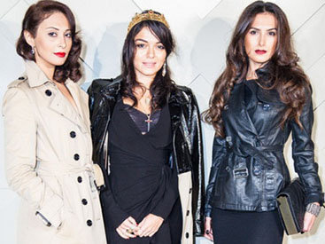 Главный редактор журнала Nargis Ульвия Махмудова, дизайнер Сара Алиева и директор журнала Nargus Кенуль Нагиева стали частью истории Burberry - ФОТО