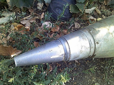 В Астаре обнаружена противотанковая ракета