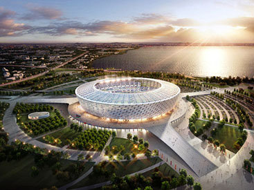 Названы сроки завершения строительства Олимпийского стадиона в Баку - ФОТО
