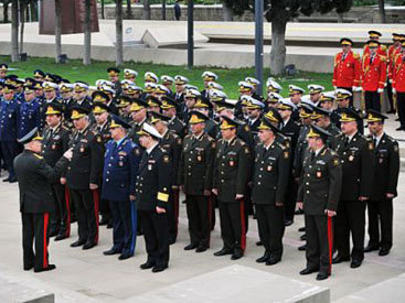 В Азербайджане отмечают День Победы - ФОТО