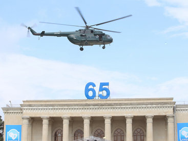Над Сумгайытом прошло грандиозное авиашоу – ФОТО