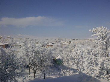 Мороз и солнце: снежная феерия Азербайджана - ФОТО