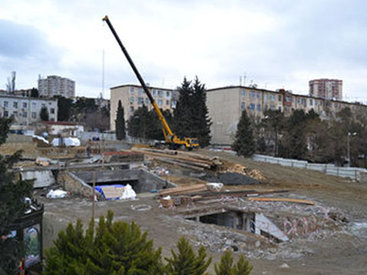 Bakıda yeni metro stansiyası tikilir – FOTO