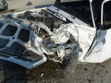 В Исмаиллы Mercedes покорежил два ВАЗа - ОБНОВЛЕНО - ВИДЕО