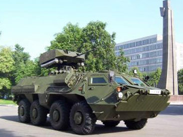 Украина продемонстрирует на выставке в Баку "БТР-4МВ"